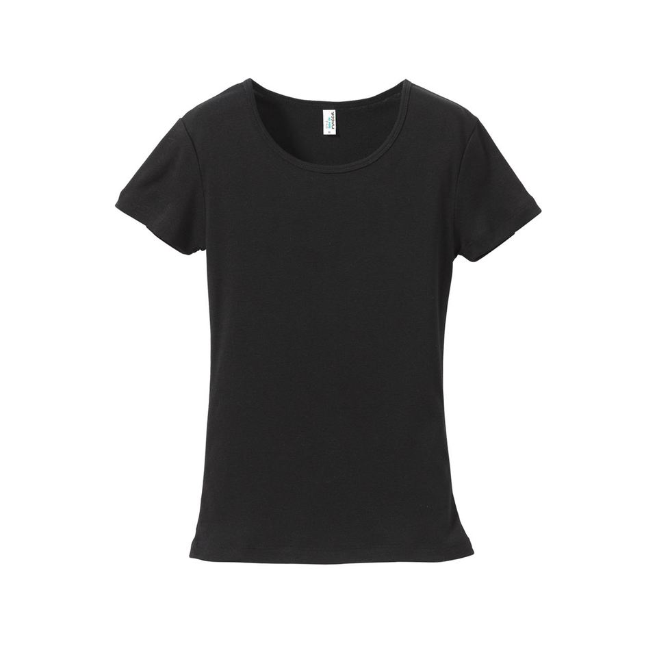 6.2オンス CVCフライス Tシャツの画像01