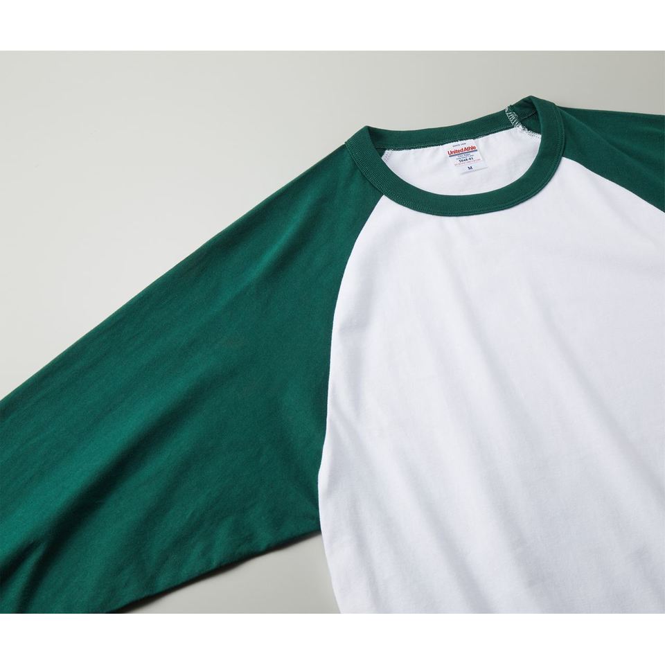 5.6オンス ラグラン ロングスリーブ Tシャツ（1.6インチリブ）の画像03