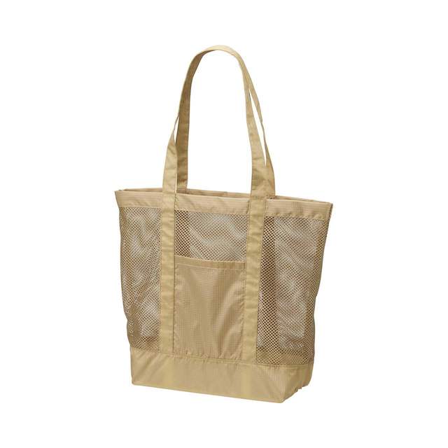 ライトナイロン リップストップ メッシュトートバッグの画像