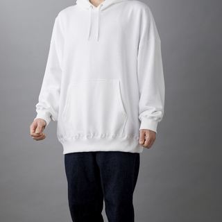 10.0オンス レギュラーウェイト ビッグシルエットP/Oパーカの画像07