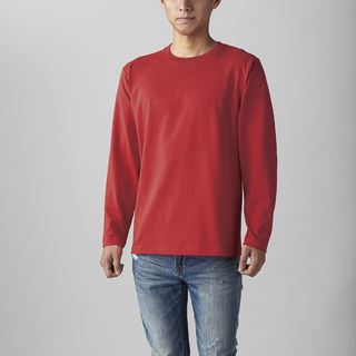 6.2オンス オープンエンド マックスウェイト ロングスリーブTシャツ（リブ無し）の画像05