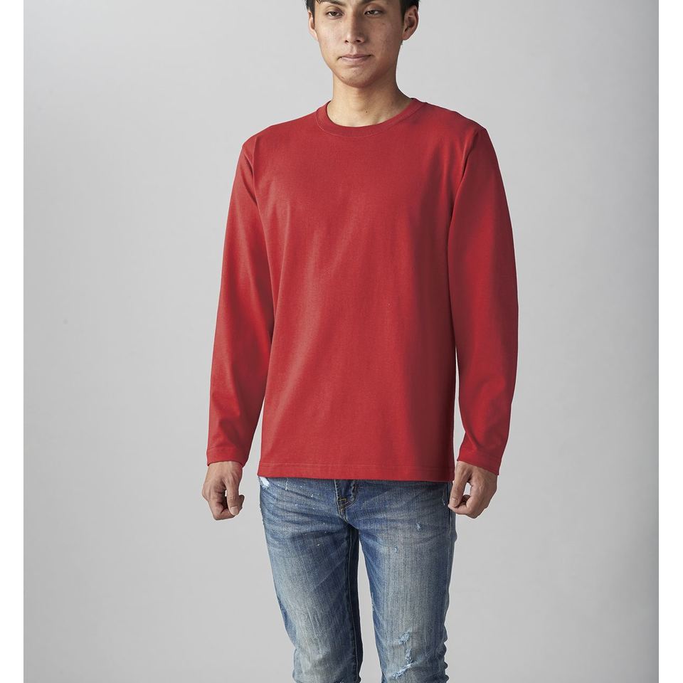 6.2オンス オープンエンド マックスウェイト ロングスリーブTシャツ（リブ無し）の画像05