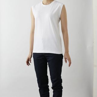 5.3オンス ウィメンズ ノースリーブ Tシャツの画像03