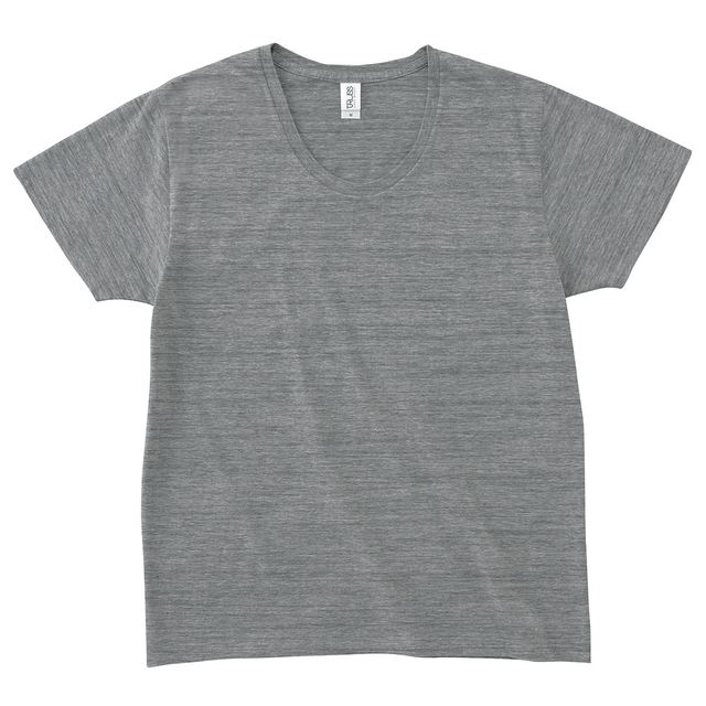 4.3オンス スリムフィット Uネック Tシャツの画像
