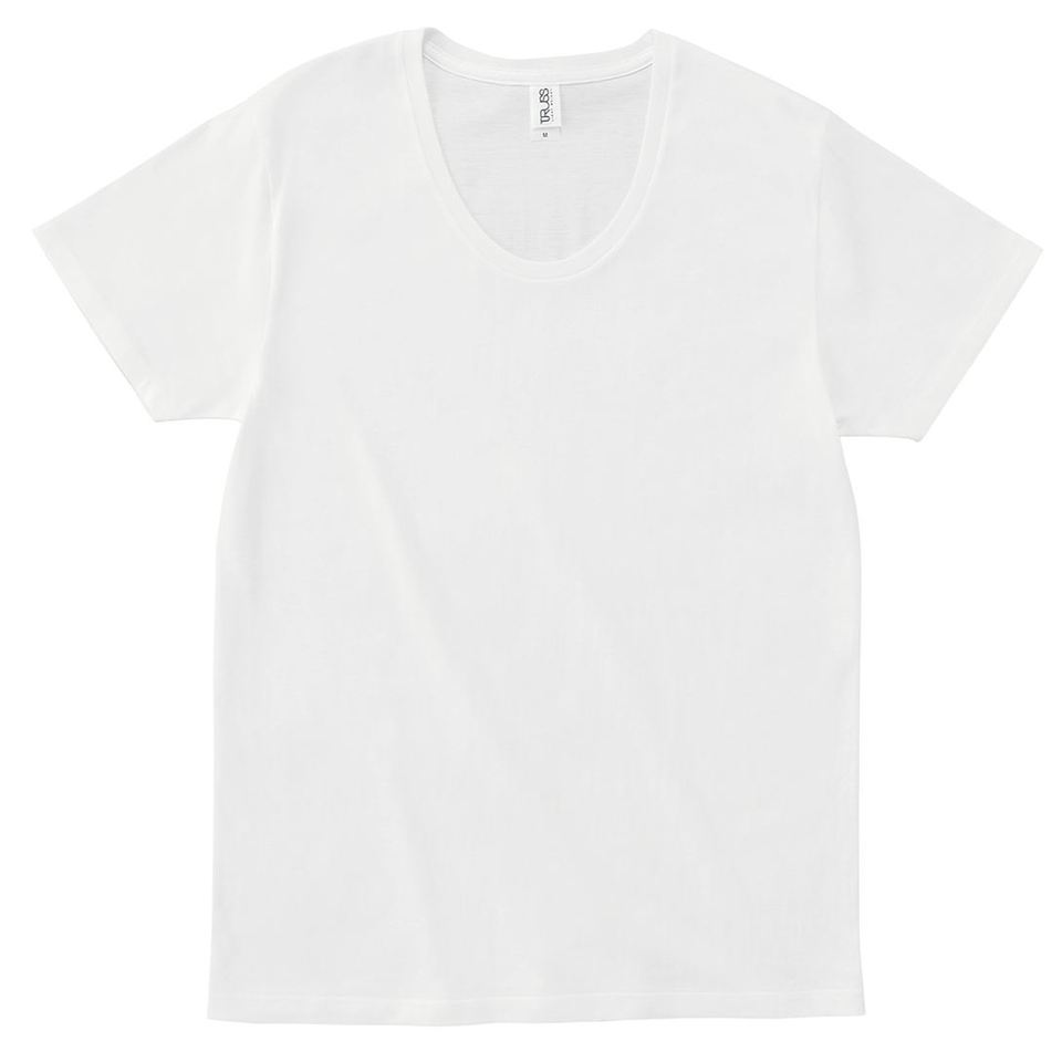 4.3オンス スリムフィット Uネック Tシャツの画像01