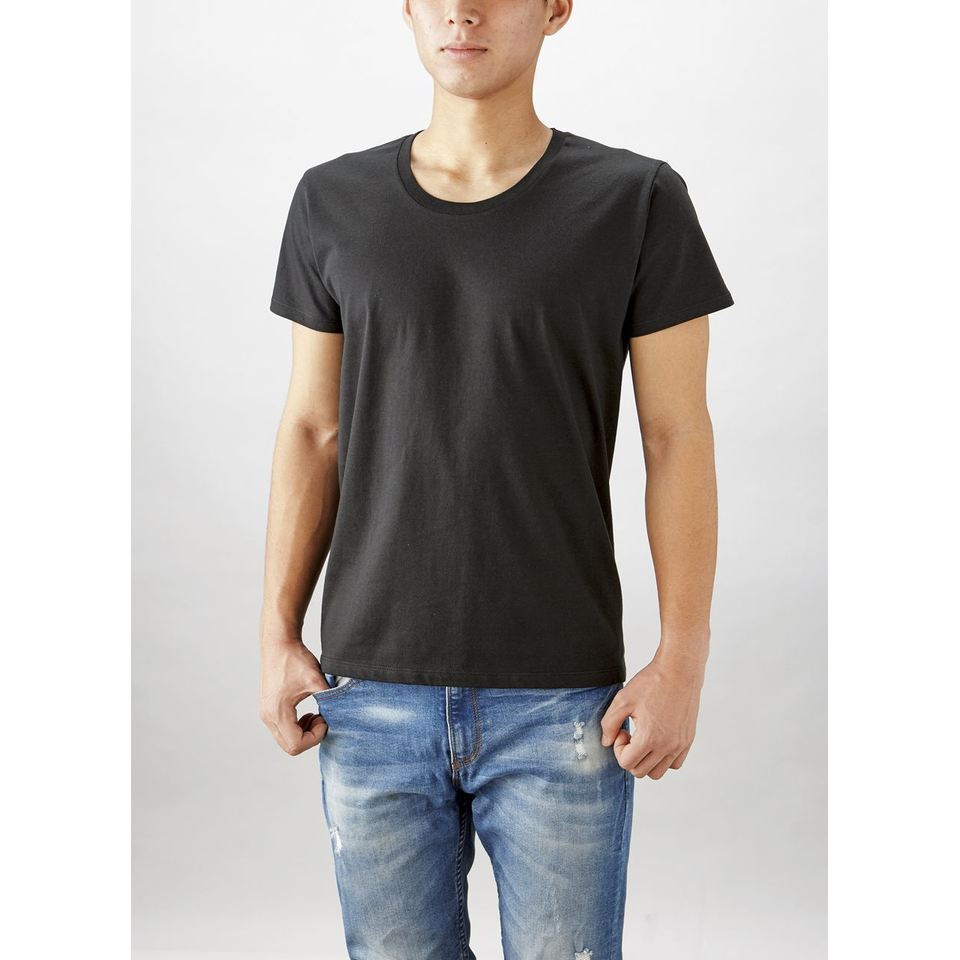 4.3オンス スリムフィット Uネック Tシャツの画像04