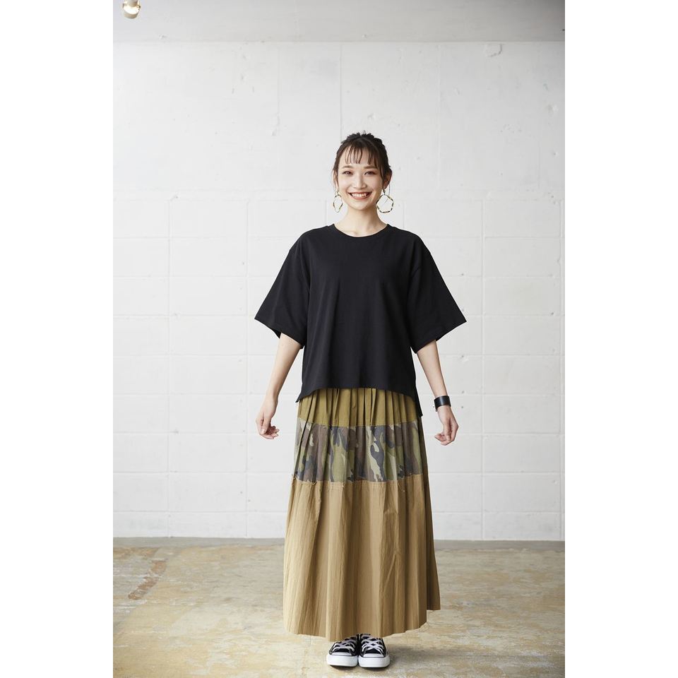 6.2オンス オープンエンド マックスウェイト ウィメンズオーバーTシャツの画像07