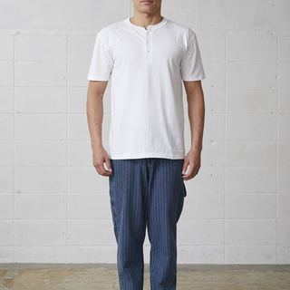 6.2オンス オープンエンド マックスウェイト ヘンリーネックTシャツの画像07
