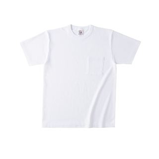 6.2オンス オープンエンド マックスウェイト バインダーネック ポケットTシャツの画像01