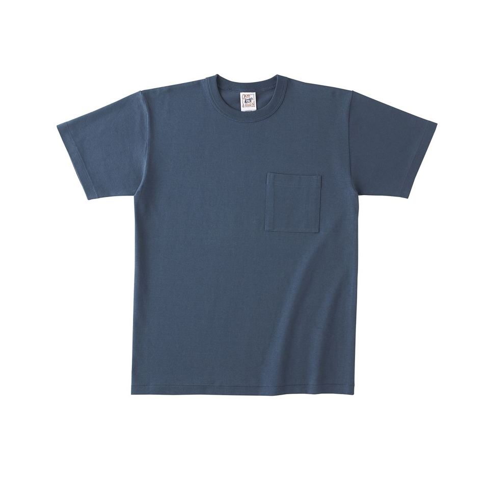 6.2オンス オープンエンド マックスウェイト バインダーネック ポケットTシャツの画像03