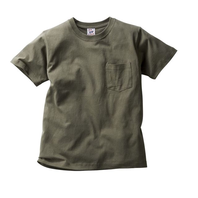 6.2オンス オープンエンド マックスウェイト ポケットTシャツの画像