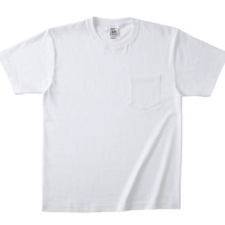 6.2オンス オープンエンド マックスウェイト ポケットTシャツの画像01