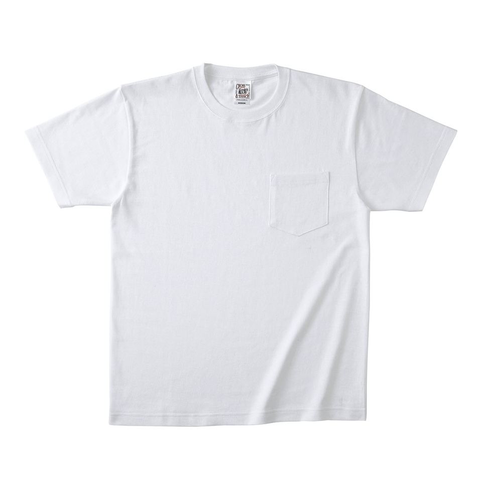 6.2オンス オープンエンド マックスウェイト ポケットTシャツの画像01