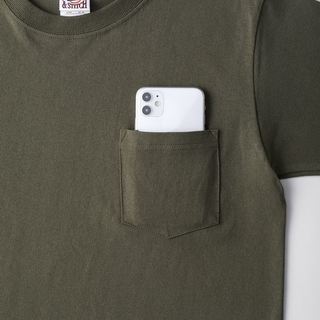6.2オンス オープンエンド マックスウェイト ポケットTシャツの画像07