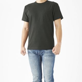 6.2オンス オープンエンド マックスウェイト ポケットTシャツの画像08