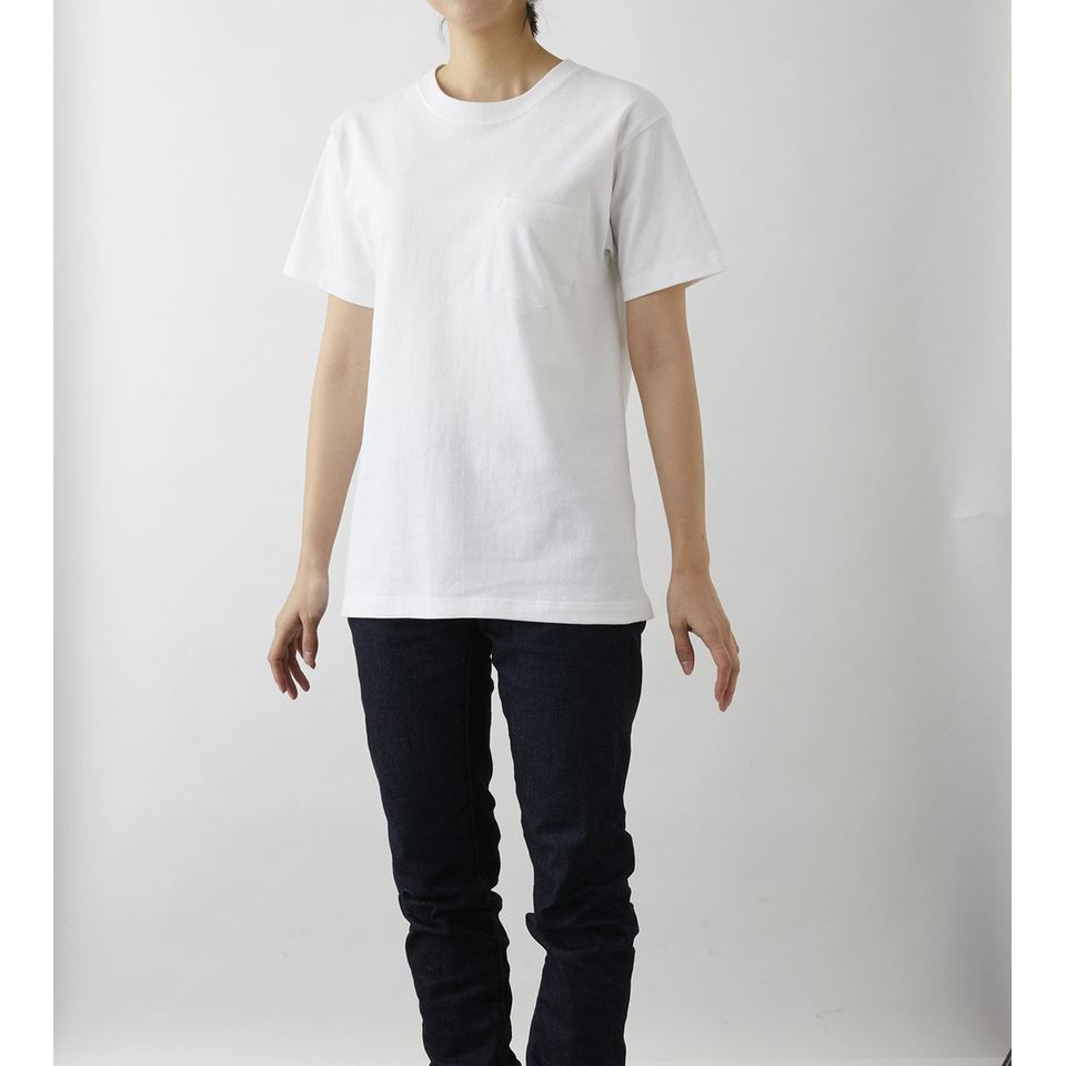 6.2オンス オープンエンド マックスウェイト ポケットTシャツの画像09