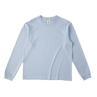 5.3オンス オーガニックコットン ロングスリーブTシャツ（リブ有り）の画像05