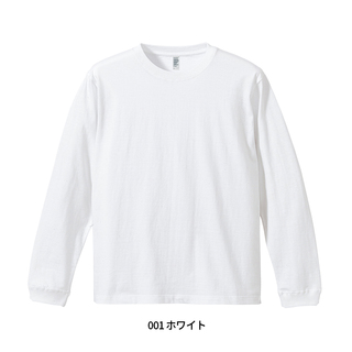 6.6オンス ロングスリーブコンフォートTシャツ（1.6インチリブ）の画像01