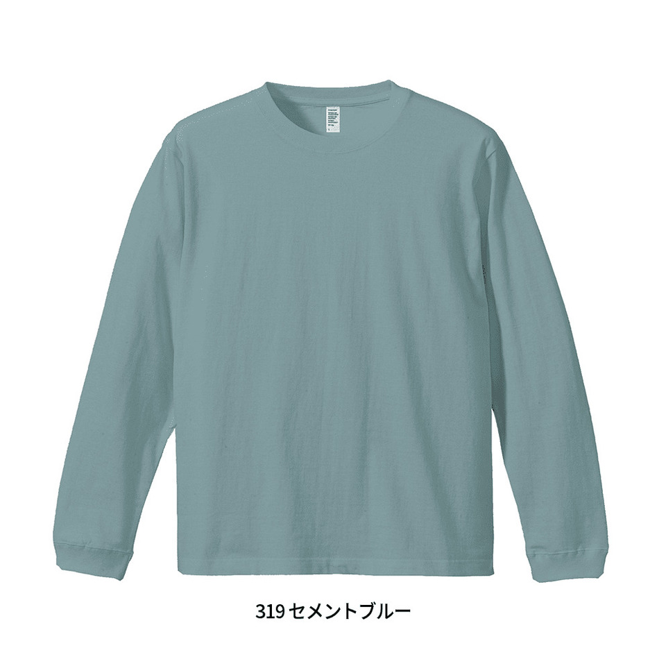 6.6オンス ロングスリーブコンフォートTシャツ（1.6インチリブ）の画像06