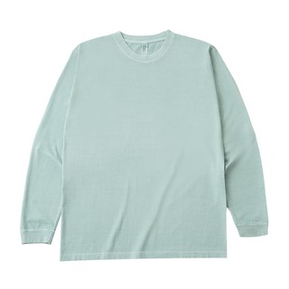 6.6オンス ロングスリーブガーメントダイTシャツ（1.6インチリブ）の画像03