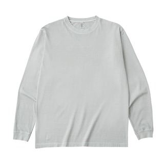 6.6オンス ロングスリーブガーメントダイTシャツ（1.6インチリブ）の画像04