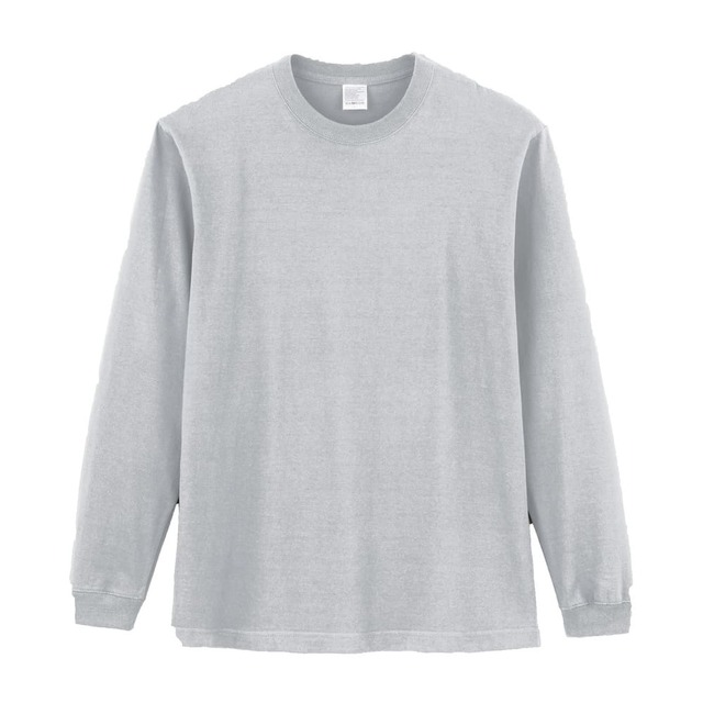 5.6オンスハイグレードコットンロングスリーブTシャツの画像