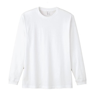 5.6オンスハイグレードコットンロングスリーブTシャツの画像06