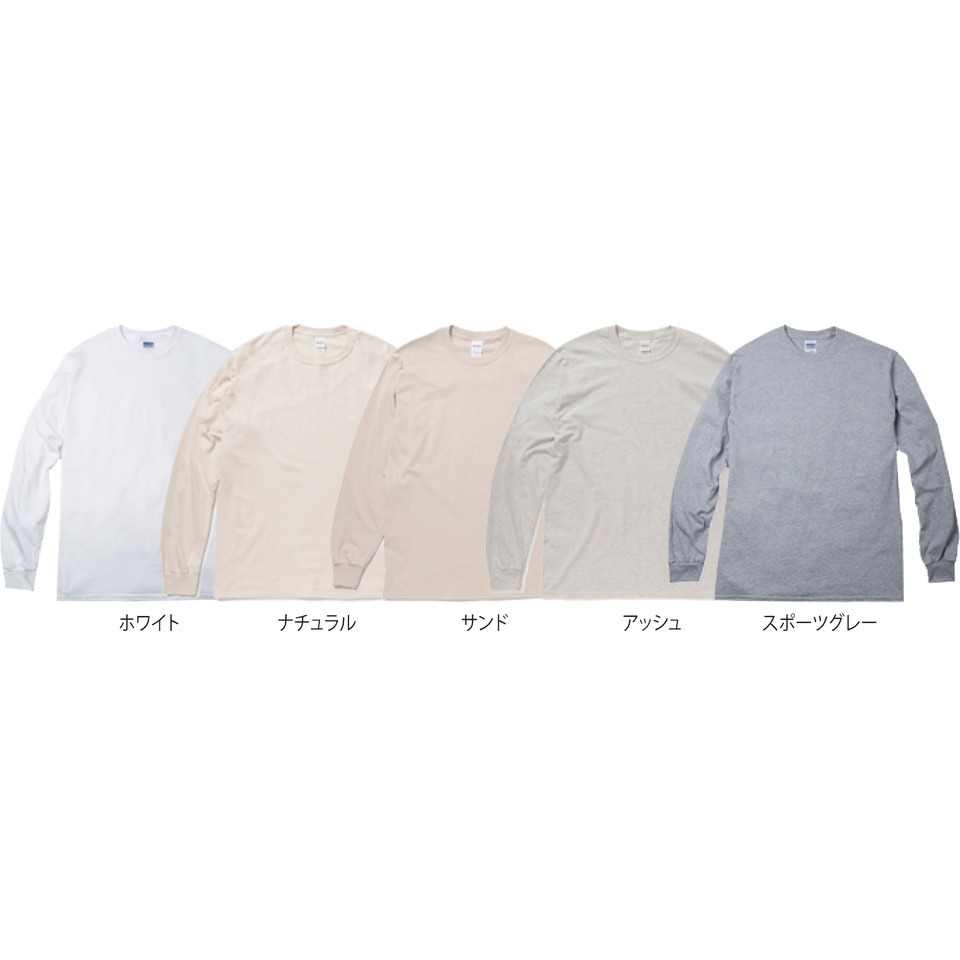 6.0 oz ウルトラコットン ロングスリーブ Tシャツの画像02