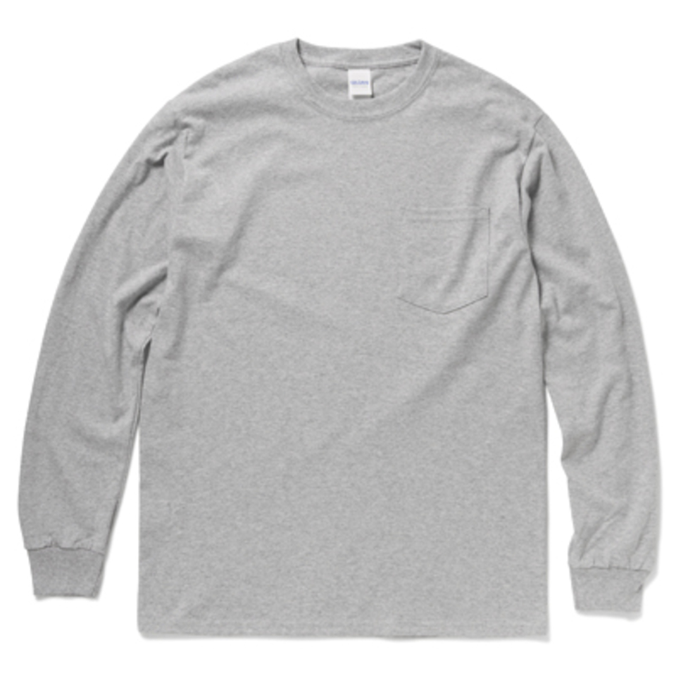 6.0ozウルトラコットンロングスリーブポケットTシャツの画像05