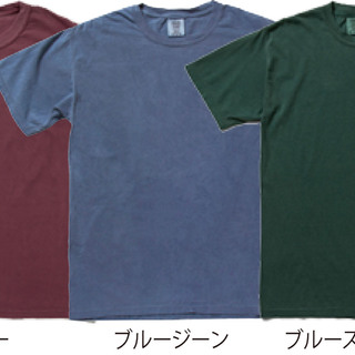 6.1oz ガーメントダイTシャツの画像02