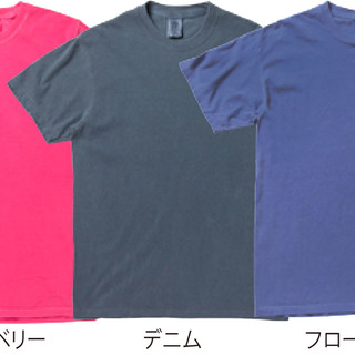 6.1oz ガーメントダイTシャツの画像03