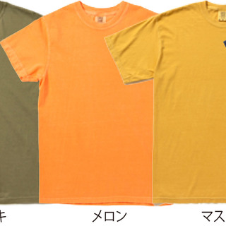 6.1oz ガーメントダイTシャツの画像04
