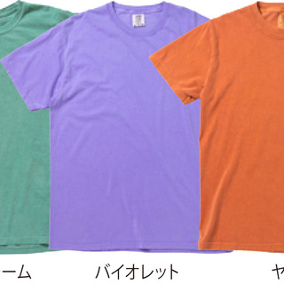 6.1oz ガーメントダイTシャツの画像05