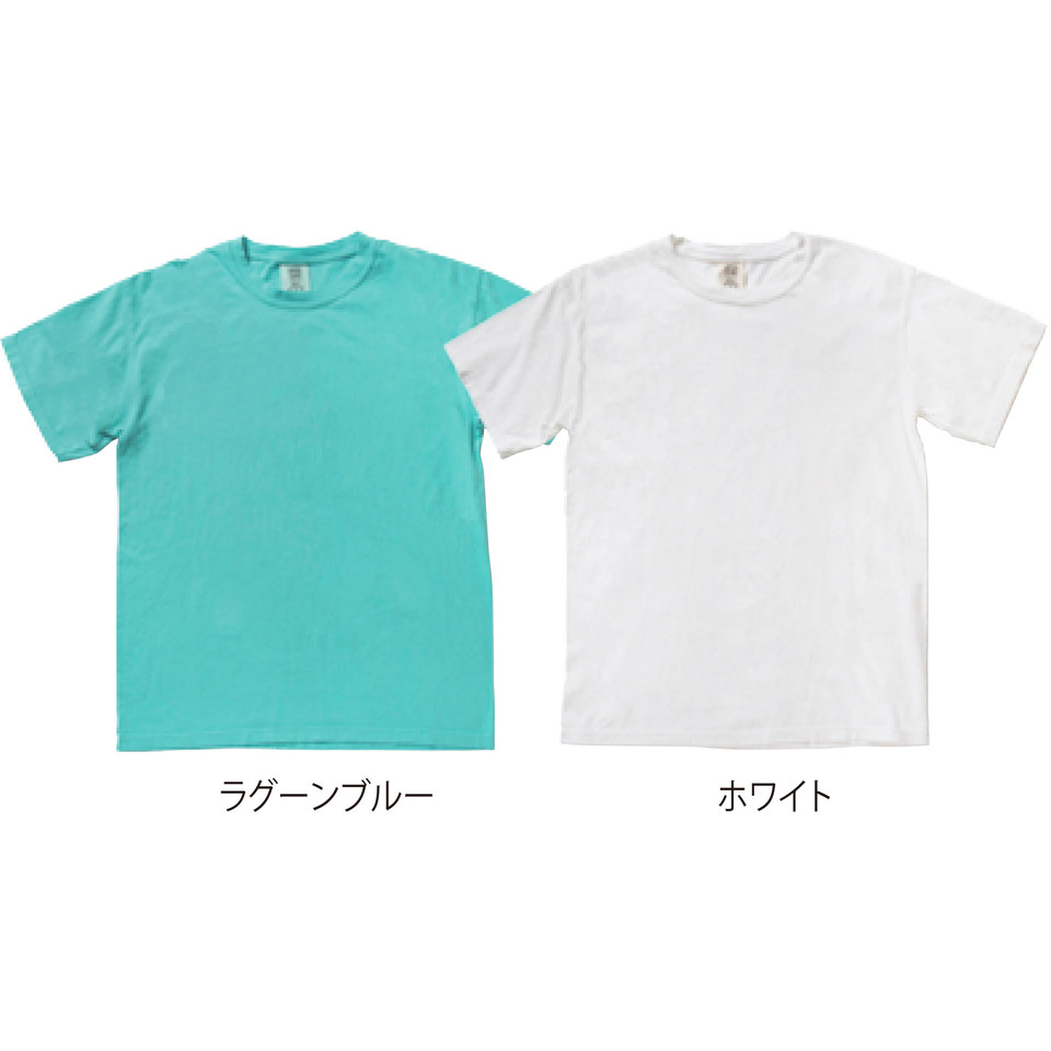 6.1oz ガーメントダイTシャツの画像06