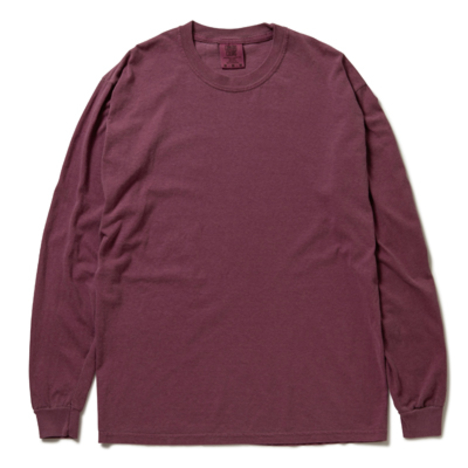 6.1 oz ガーメントダイ ロングスリーブTシャツの画像01