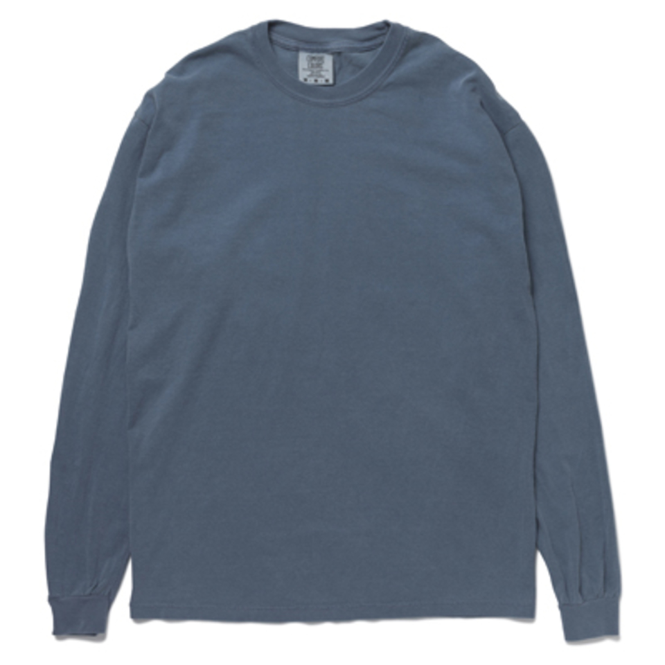 6.1 oz ガーメントダイ ロングスリーブTシャツの画像02