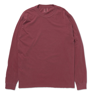 6.1 oz ガーメントダイ ロングスリーブTシャツの画像04