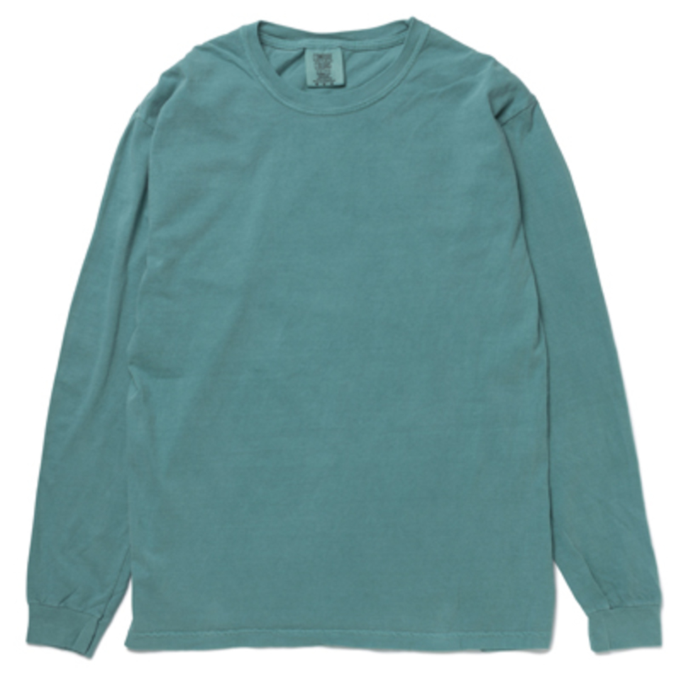 6.1 oz ガーメントダイ ロングスリーブTシャツの画像07