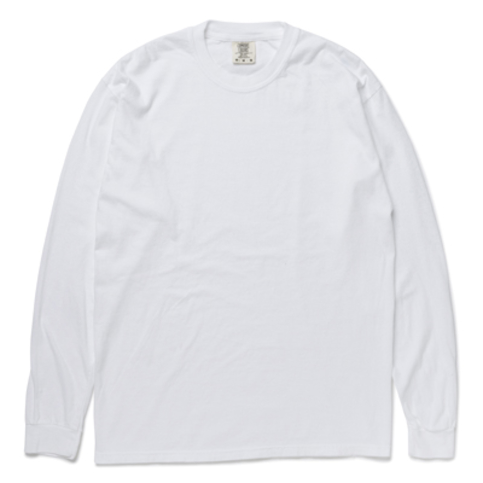 6.1 oz ガーメントダイ ロングスリーブTシャツの画像08