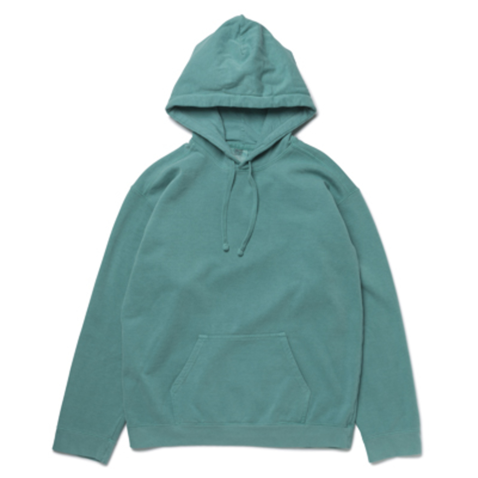 9.5 oz ガーメントダイ フーデッド スウェットシャツの画像04