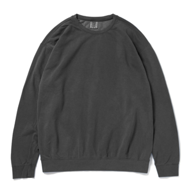 6.4 oz ガーメントダイ ライトウェイト クルーネック スウェットシャツの画像